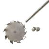 304 Stainless Steel Serrated Disc Stirrer with Rod, 30 × 120 mm (100 mm Disc with Rod) view 2