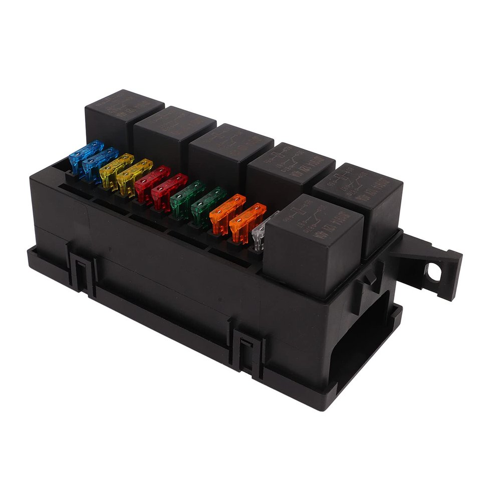 Waterproof Fuse Box Kit with 6 Relays, IP65