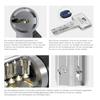 ABUS Bravus 2000 Knob Cylinder with Security Card and 3 Keys (85/40K) view 3