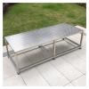 Heavy-Duty Floor Rack with Base for Commercial Storage view 1