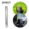 HEANUJJ Stainless Steel Flue Pipe for Wood-Burning Stoves, 2.36-Inch Connection, for Outdoor Camping and Tent Stoves view 3