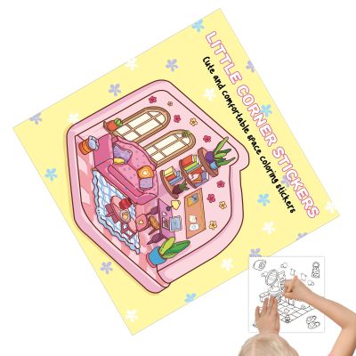 Little Corner Coloring Book - Stickers