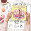 Little Corner Coloring Book - Stickers view 2