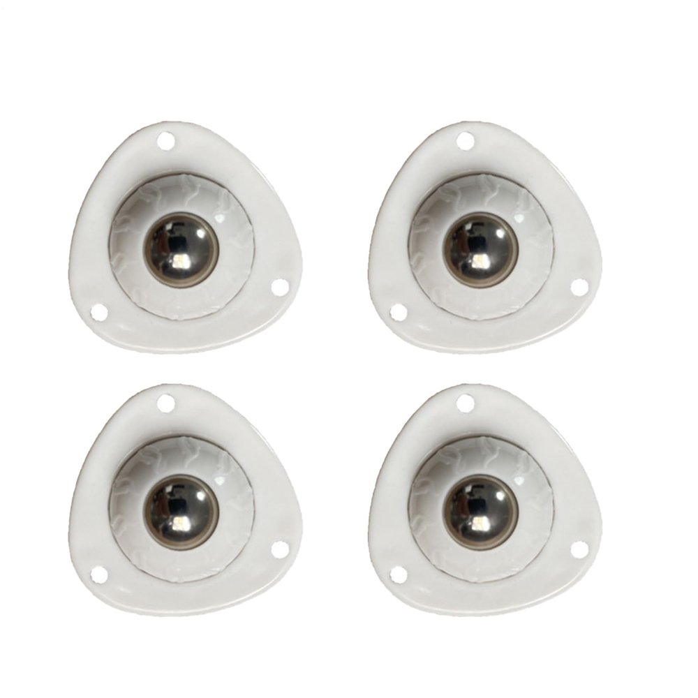 Stick On Caster Wheels - 360 Swivel Mini Adhesive Wheels | 4PK
