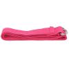 SYUULCOI Non-Elastic Fitness Stretch Band, Cotton Yoga Strap with D-Ring Closure (Rosy) view 1