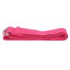 SYUULCOI Non-Elastic Fitness Stretch Band, Cotton Yoga Strap with D-Ring Closure (Rosy) view 4