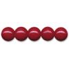 Wood Beads in 7 Sizes and 22 Colors (Bordeaux, 4 mm) view 1