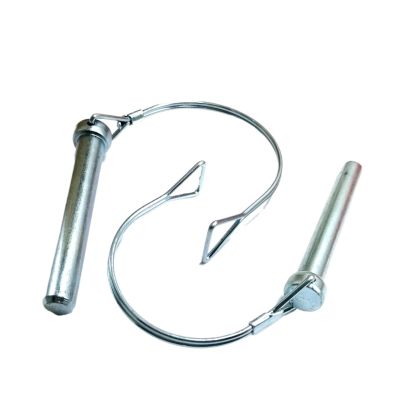 Quick-Release Pin, Quick-Tension Wire Retaining Pin for Hose Clamps, Threadless Fastener, C026