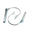 Quick-Release Pin, Quick-Tension Wire Retaining Pin for Hose Clamps, Threadless Fastener, C026 view 1