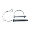 Quick-Release Pin, Quick-Tension Wire Retaining Pin for Hose Clamps, Threadless Fastener, C026 view 2