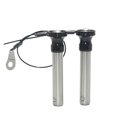 Stainless Steel Ball Lock Pin with Retaining Cable