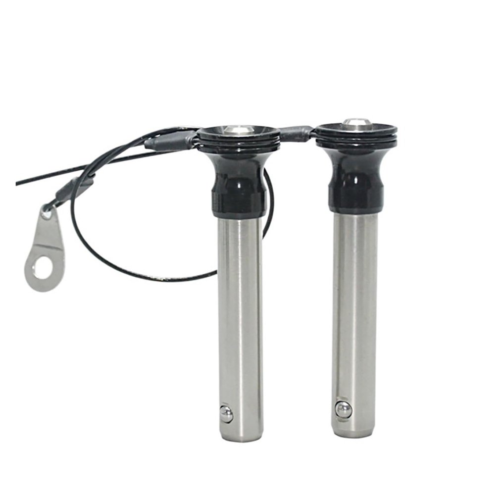 Stainless Steel Ball Lock Pin with Retaining Cable