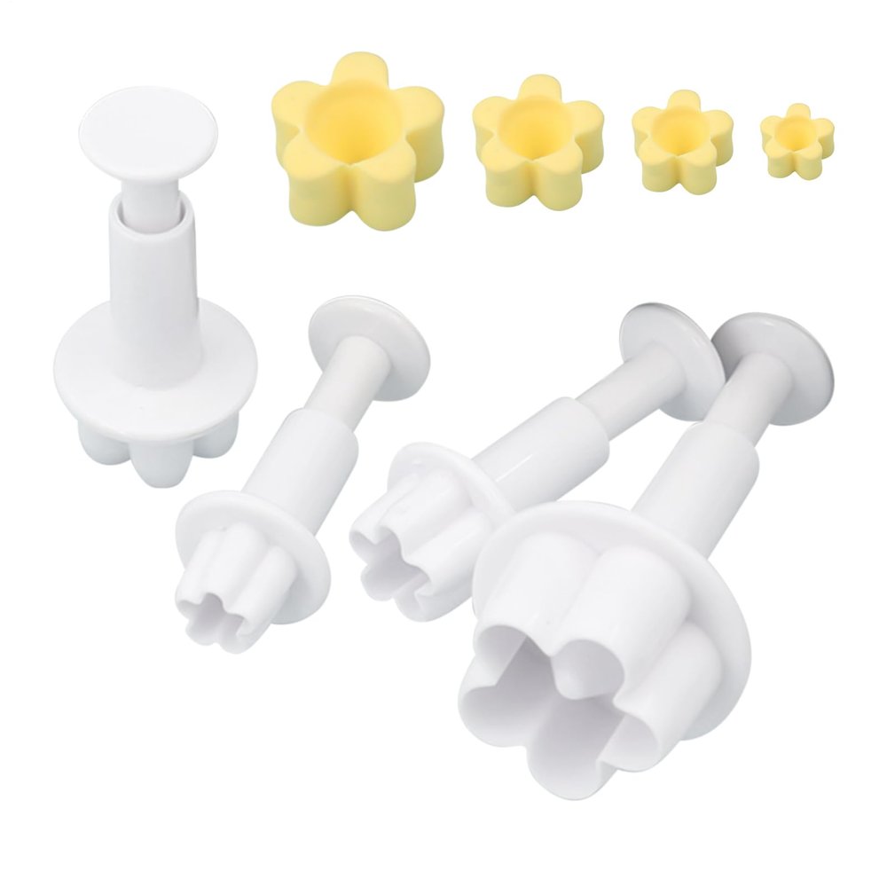 Star Fondant Cutter - 4 Pieces
