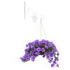 SAXOJONON European-Style Wrought-Iron Flower Pot Hanging Hook, White view 2