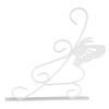 SAXOJONON European-Style Wrought-Iron Flower Pot Hanging Hook, White view 4
