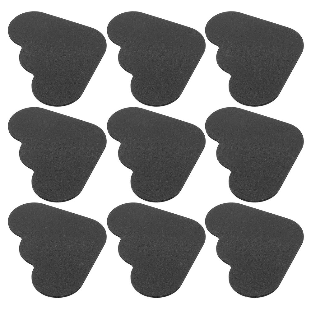 KICHOUSE 10-Pack Black PU Carpet Grippers