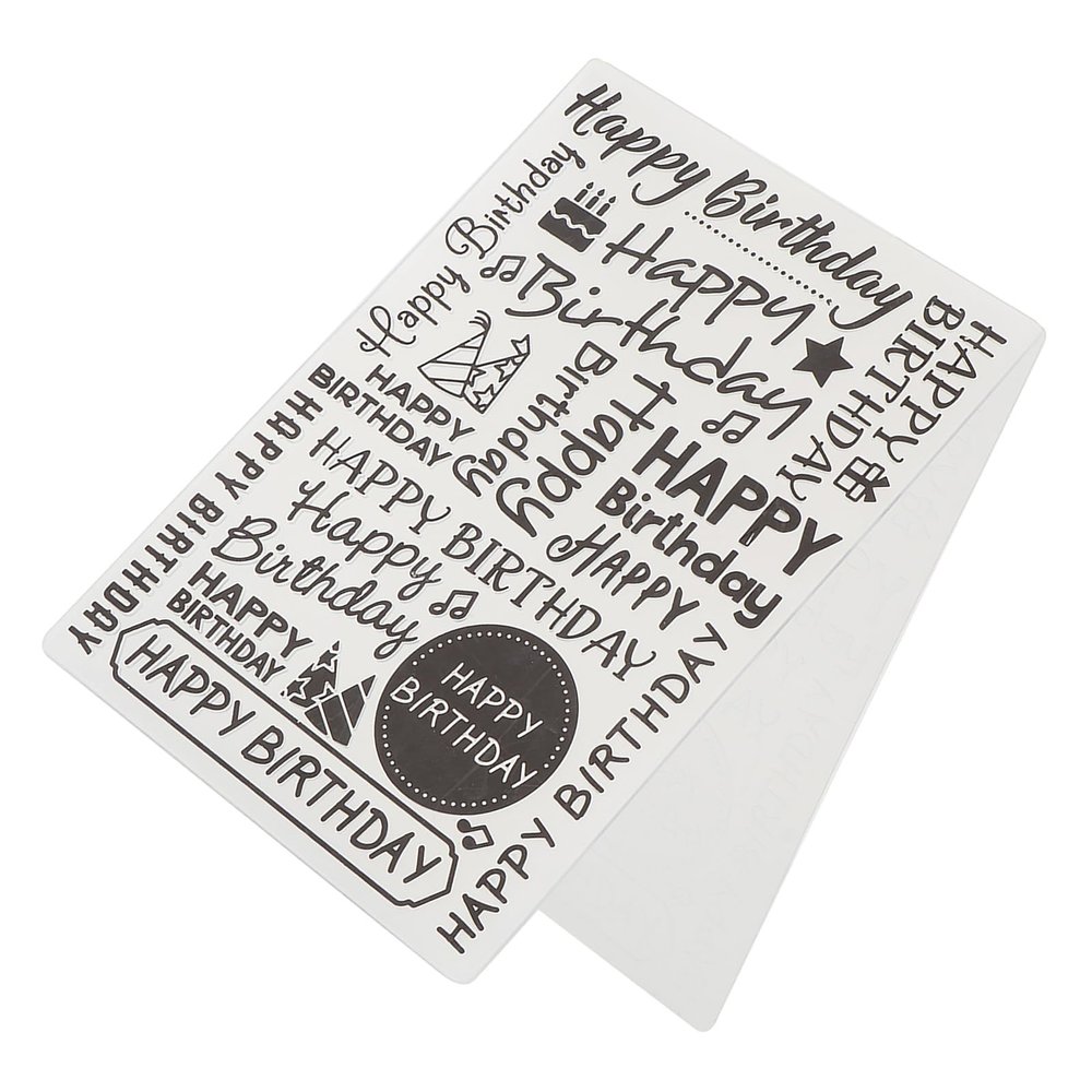 ZDETGU Transparent Stamp Set for Scrapbooking