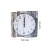 Non-Ticking MDF Wall Clock for Christmas Celebrations, Living Room and Office view 2