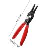 TOVINANNA Vacuum Hose Puller, 45-Piece Steel Hose Clamp Pliers for Auto Fuel Line Repair view 2