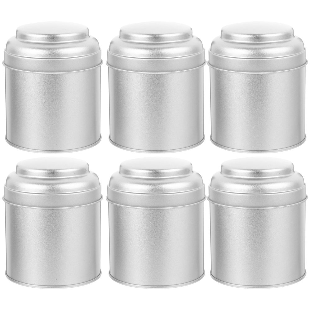 LALADEFIEE Tinplate Tea Container for Loose Tea and Snacks, Gift Idea