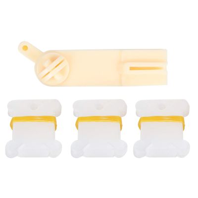 HEEPDD 30-Pack Plastic Embroidery Thread Spools