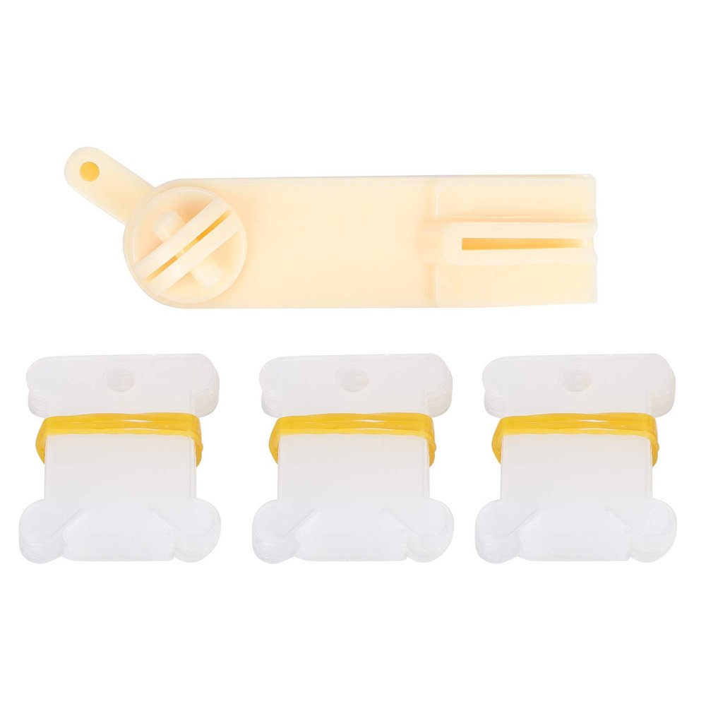 HEEPDD 30-Pack Plastic Embroidery Thread Spools