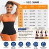 OPFdfhDFH Posture Corrector, Waist Trainer Trimmer Corset, Abdominal Wrap Workout Sweat Belt, Back Support Belt (Blue, M) view 2