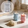 3D Candle Molds, Non-Stick Silicone view 4