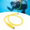 HOSEONFN 31.5-Inch Intermediate-Pressure Diving Hose, PVC/Aluminum, for Regulator Second Stage view 4