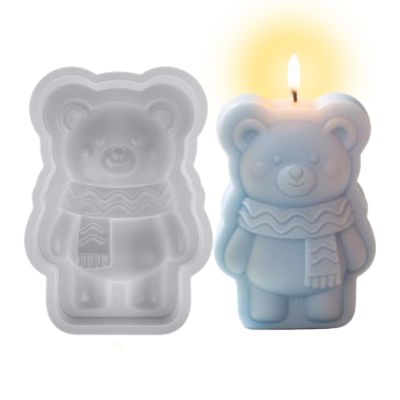 3D Candle Silicone Mold