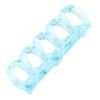 Haofy Plastic Binding Rings, 20 Pack, 5-Hole Holders, Transparent, 0.43-Inch Opening view 3