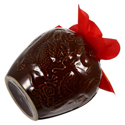 FUOYLOO Practical 1,000 ml Ceramic Wine Storage Bottle with Sealed Closure and Elegant Retro Style for Home and Wine Lovers