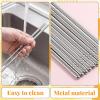 Stainless Steel Chopsticks, 5 Pairs view 4