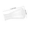1000 mL Plastic Erlenmeyer Flask, Conical, Wide Mouth view 2
