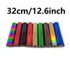 Hot Foil Roll for Metallic Transfer, Hot Stamping Foil Paper Roll, 32 cm x 80 m, Multicolor, for Crafts (Laser Gold) view 2