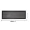 FTVOGUE PC Fan Dust Filters, Magnetic PVC Frame, 4.72 x 14.17 in, 2-Pack, Black view 2