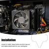 NULYLU 4-Pack CPU Cooler Fan Clips view 3