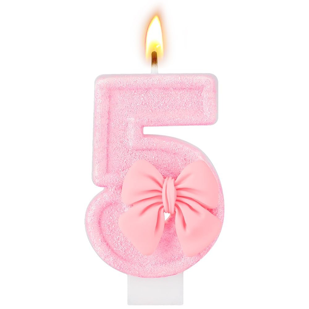 AYESY Birthday Candle Number 5