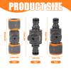 4-Way Faucet Water Distributor with Individual Shutoff Valves, 3/4-Inch Connections view 2