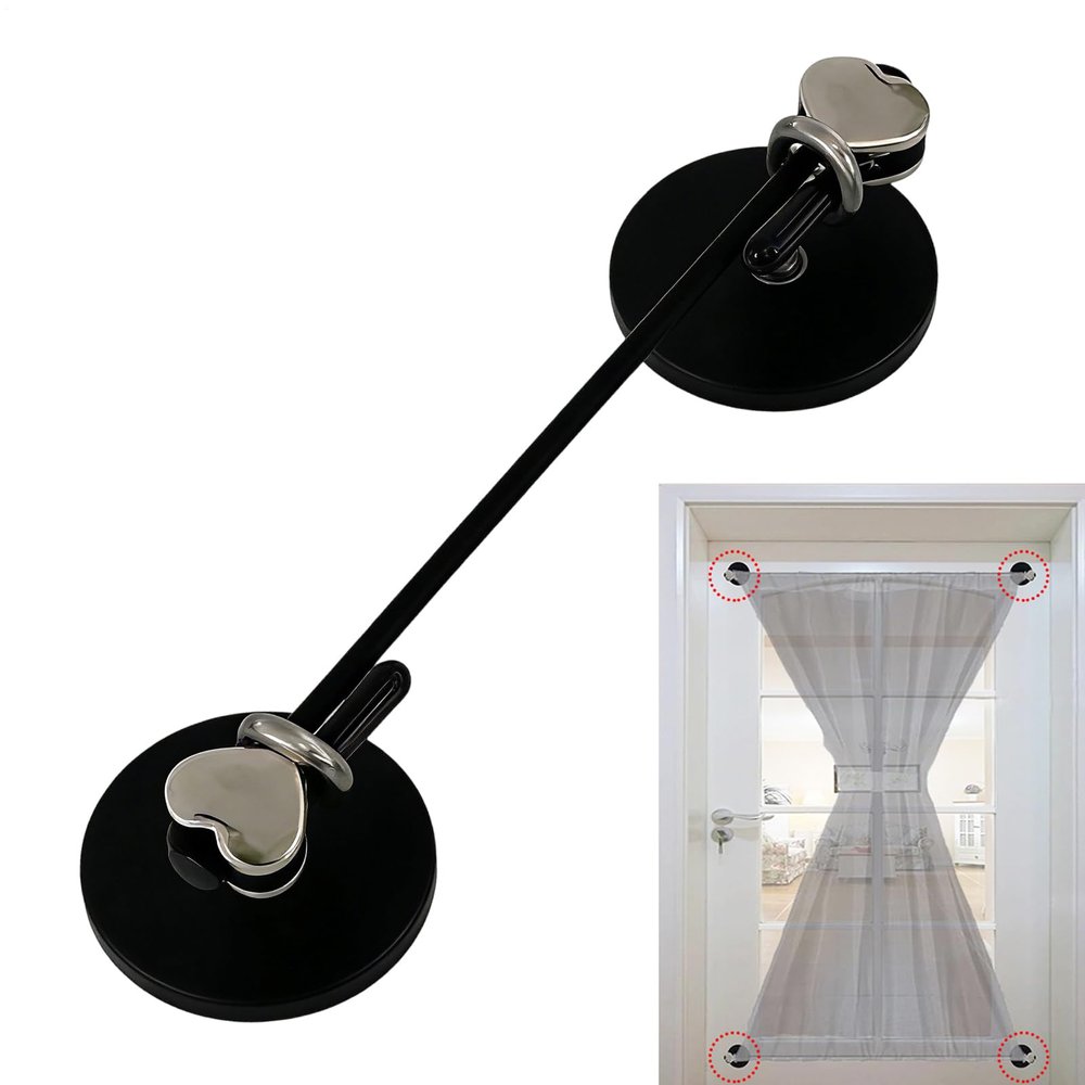Magnetic Adjustable Curtain Rod