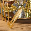 Incense Tongs - Metal Coal Disc Clamp view 3