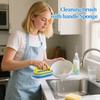 Bath Cleaning Sponge - Ergonomic Handle view 4