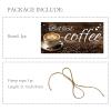 CREATCABIN But First Coffee Wooden Sign view 4