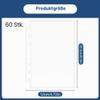 60 A6 Crystal-Clear Extra-Strong Binder Pockets for Photos and Postcards view 2