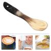 SOLUSTRE Handmade Natural Ox Horn Tea and Coffee Spoon view 3