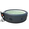 2–6 Person Inflatable Hot Tub for Patio and Garden, 150 Bubble Jets, Thermal Cover, One-Click Inflation, Mattress (196 × 71 cm) view 1