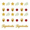 120-Piece Youth Confirmation Decoration Set in Gold view 1