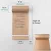 asdchZen Wall-Mounted Paper Roll Holder with Dispenser and Cutter, 67 cm / 26.3 in, White Steel view 4