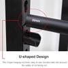 Adjustable Hanging-Rod Fabric Roll Storage Rack, 170 cm, with Wheels view 3
