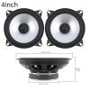 KVSWBRE 2-Pack 4/5/6.5-Inch 2-Way 60W/100W Coaxial Car Audio Full-Range Hi-Fi Speakers (4-Inch) view 2